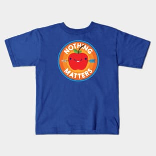 Sarcastic Apple Kids T-Shirt